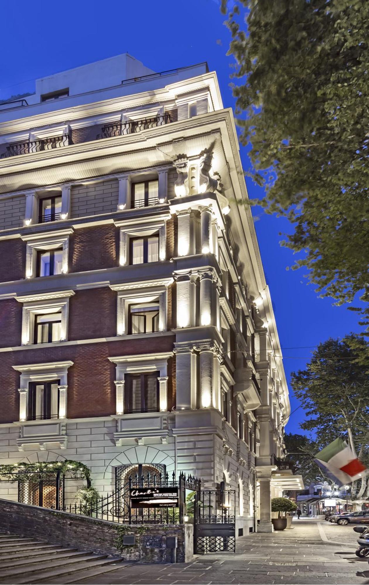Intercontinental Rome Ambasciatori Palace By Ihg Bagian luar foto