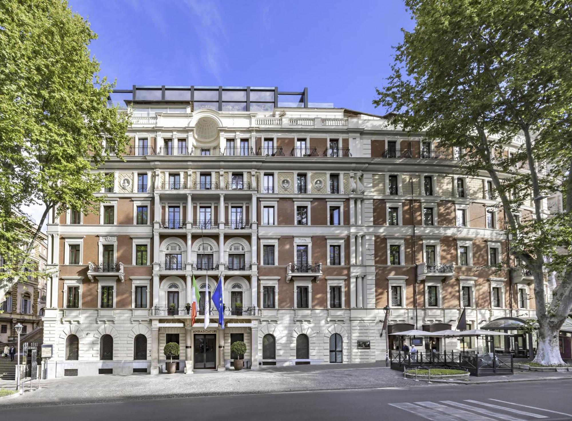 Intercontinental Rome Ambasciatori Palace By Ihg Bagian luar foto